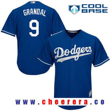 Yasmani Grandal Los Angeles Dodgers royal Alternate jersey