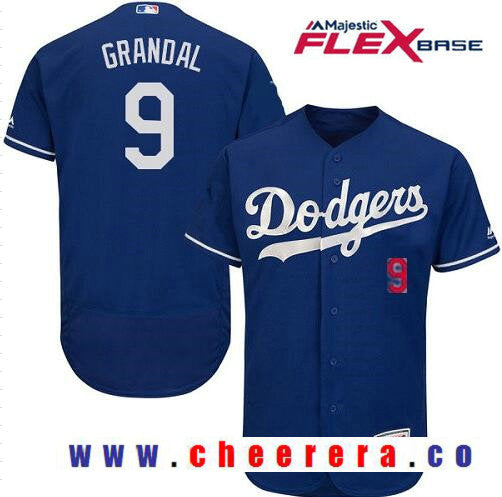Yasmani Grandal Los Angeles Dodgers royal Alternate jersey