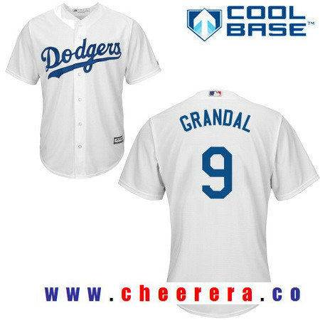 Yasmani Grandal Los Angeles Dodgers white Home jersey