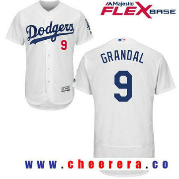 Yasmani Grandal Los Angeles Dodgers white Home jersey