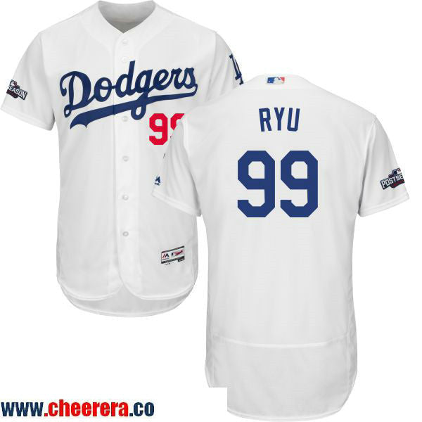 Hyun-jin Ryu Los Angeles Dodgers white Home jersey