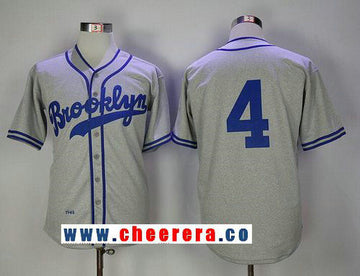 Los Angeles Dodgers gray Throwback jersey