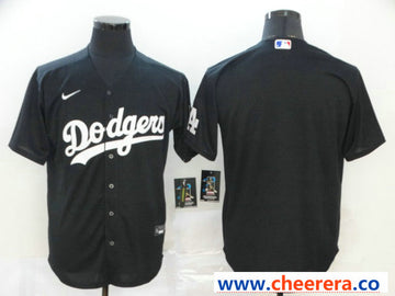 Custom Los Angeles Dodgers black jersey