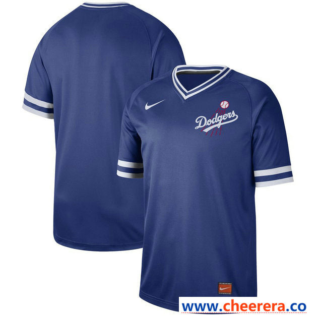Custom Los Angeles Dodgers blue Legend jersey