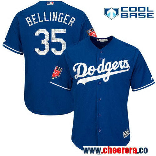 Cody Bellinger Majestic Los Angeles Dodgers royal jersey