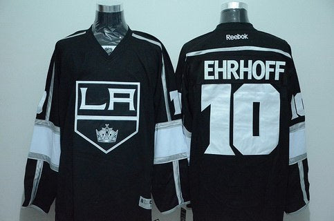 Christian Ehrhoff Reebok Los Angeles Kings black jersey