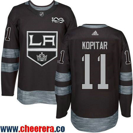 Anze Kopitar Los Angeles Kings black jersey