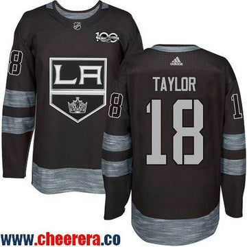 Dave Taylor Los Angeles Kings black jersey
