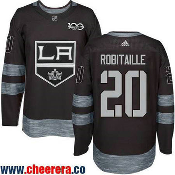 Luc Robitaille Los Angeles Kings black jersey