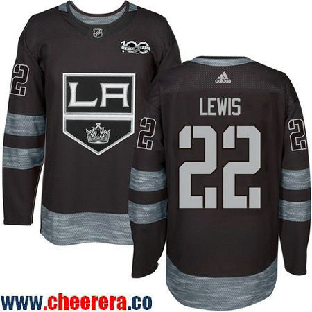 Trevor Lewis Los Angeles Kings black jersey