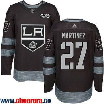 Alec Martinez Los Angeles Kings black jersey