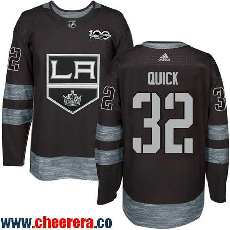 Jonathan Quick Los Angeles Kings black jersey