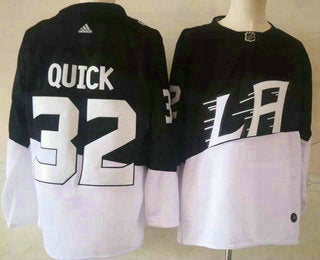 Jonathan Quick Los Angeles Kings black Stadium Series jersey