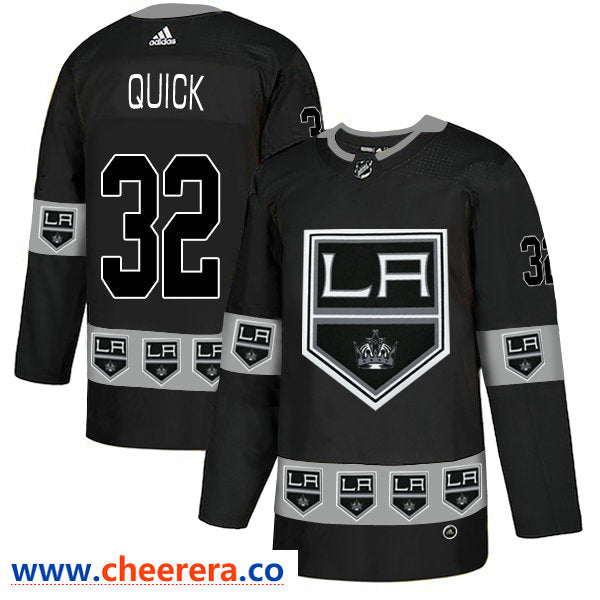 Jonathan Quick Los Angeles Kings black Fashion jersey