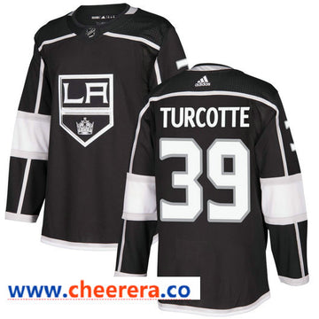 Alex Turcotte Los Angeles Kings black Home jersey