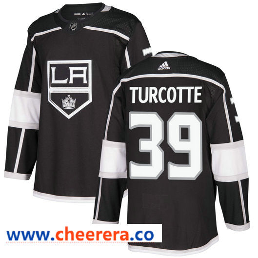 Alex Turcotte Los Angeles Kings black Home jersey