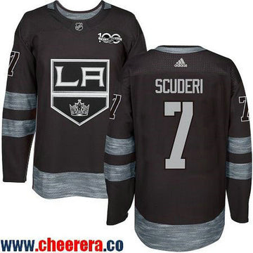 Rob Scuderi Los Angeles Kings black jersey