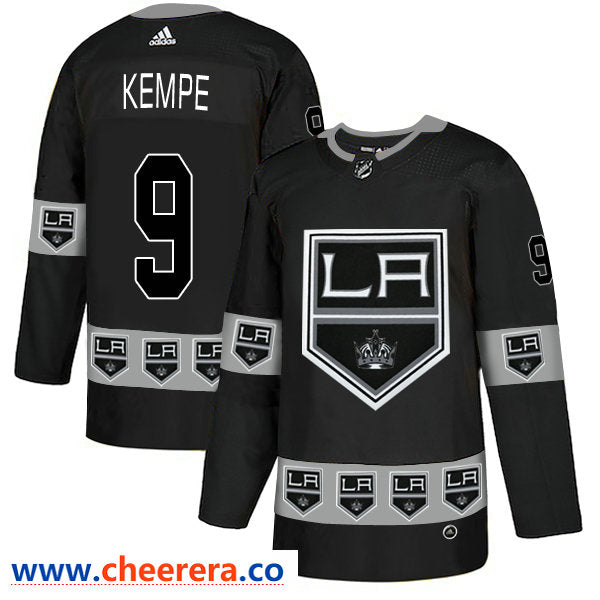 Adrian Kempe Los Angeles Kings black Fashion jersey