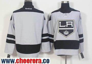 Custom Los Angeles Kings gray Alternate jersey