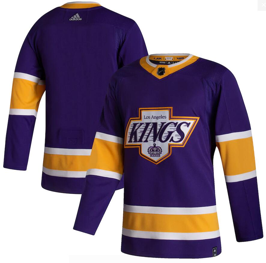 Custom Los Angeles Kings purple Reverse Retro jersey