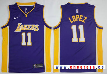 Brook Lopez New Los Angeles Lakers purple jersey