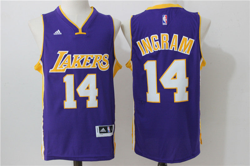 Brandon Ingram Los Angeles Lakers purple jersey