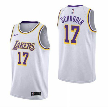 Dennis Schroder Los Angeles Lakers white jersey
