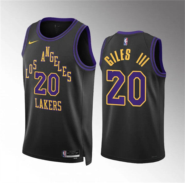 Harry Giles Iii Los Angeles Lakers black jersey