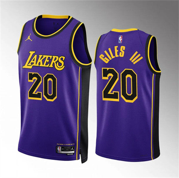 Harry Giles Iii Los Angeles Lakers purple jersey