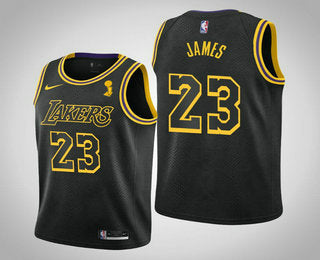 LeBron James Los Angeles Lakers black jersey