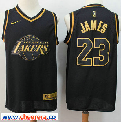 LeBron James Los Angeles Lakers black Limited jersey