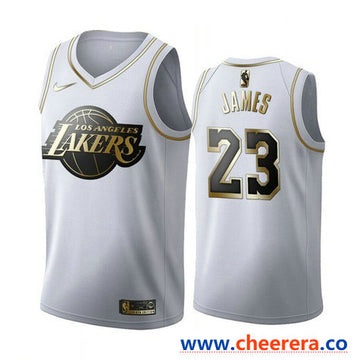 Lebron James Los Angeles Lakers white jersey