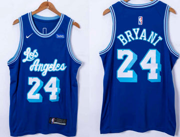 Kobe Bryant Nike Los Angeles Lakers blue jersey