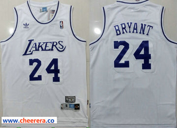 Kobe Bryant Los Angeles Lakers white jersey