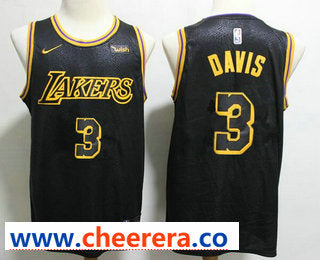 Anthony Davis Los Angeles Lakers black jersey