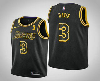 Anthony Davis Los Angeles Lakers black jersey
