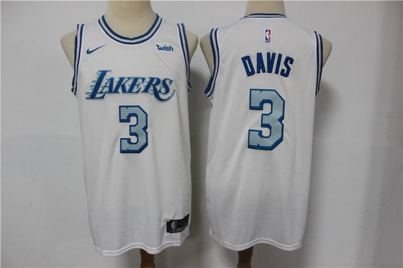 Anthony Davis Los Angeles Lakers white jersey