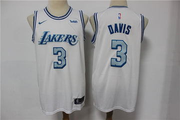 Anthony Davis Los Angeles Lakers white jersey