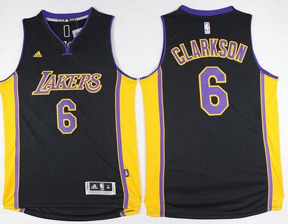 Jordan Clarkson Revolution Los Angeles Lakers black jersey