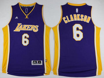 Jordan Clarkson Revolution Los Angeles Lakers purple jersey