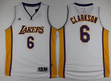 Jordan Clarkson Revolution Los Angeles Lakers white jersey