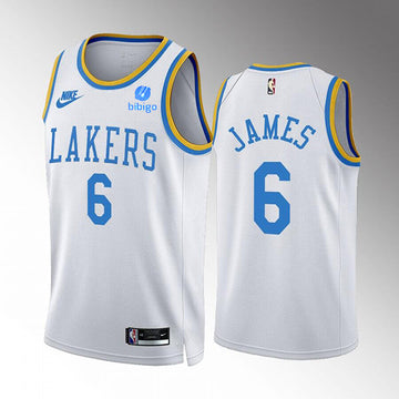 LeBron James Los Angeles Lakers white Classic jersey
