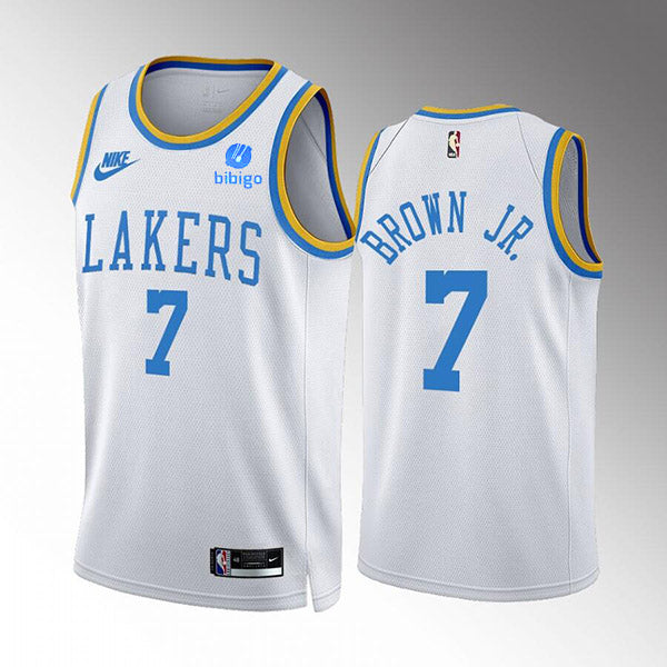 Troy Los Angeles Lakers brown Classic jersey