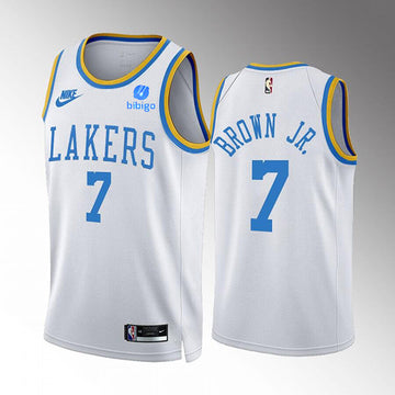 Troy Los Angeles Lakers brown Classic jersey