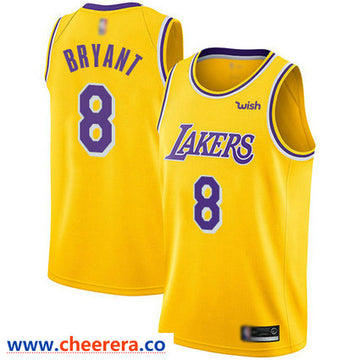 Kobe Bryant Los Angeles Lakers gold jersey