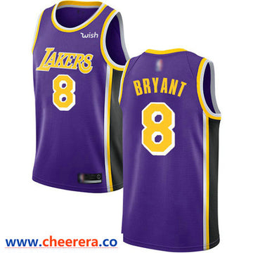 Kobe Bryant Los Angeles Lakers purple jersey