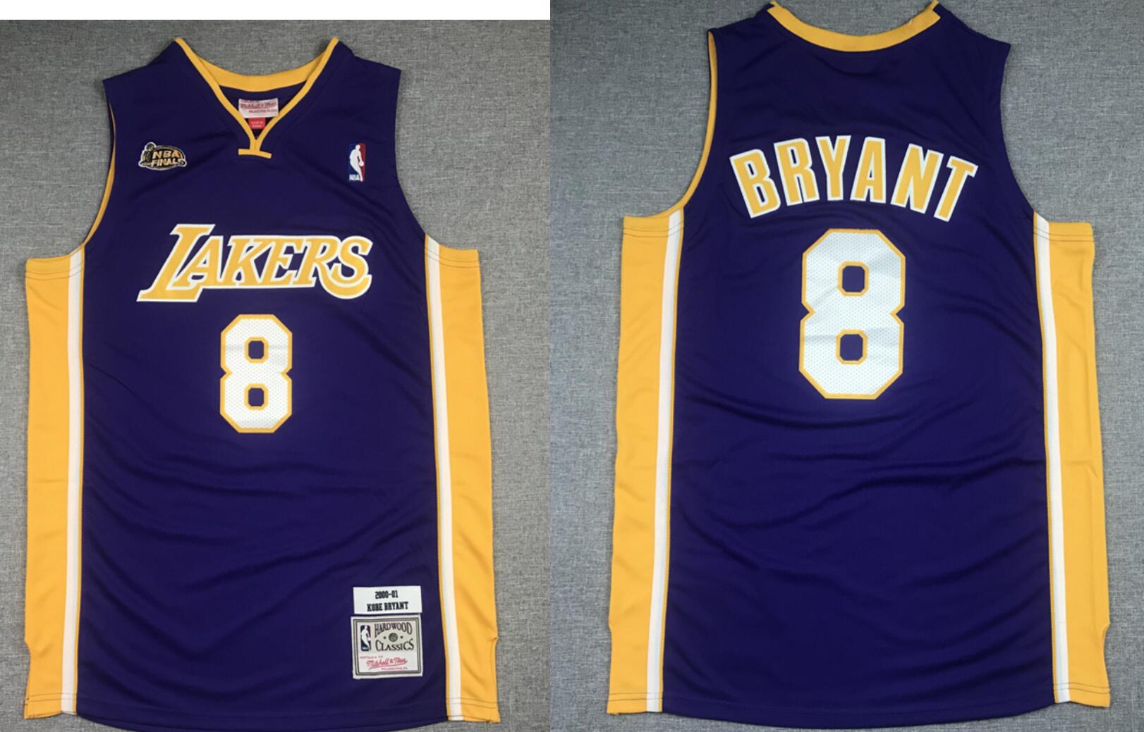 Kobe Bryant Los Angeles Lakers purple jersey