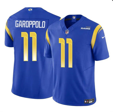 Jimmy Garoppolo Los Angeles Rams blue Vapor jersey