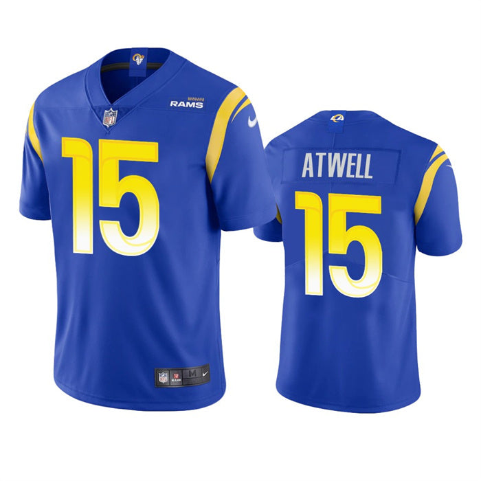 Tutu Atwell Los Angeles Rams royal Vapor jersey
