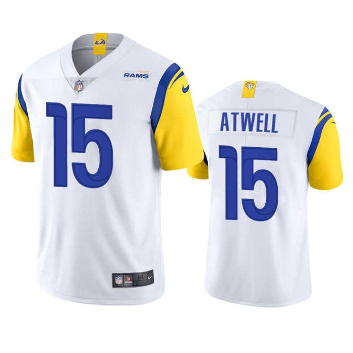 Tutu Atwell Los Angeles Rams white Vapor jersey